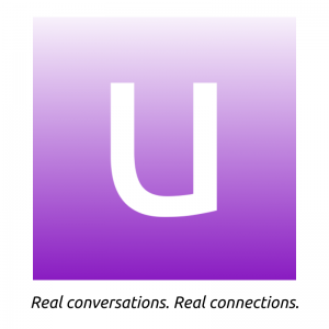Uchi Icon Logo - Real conversations. Real connections.